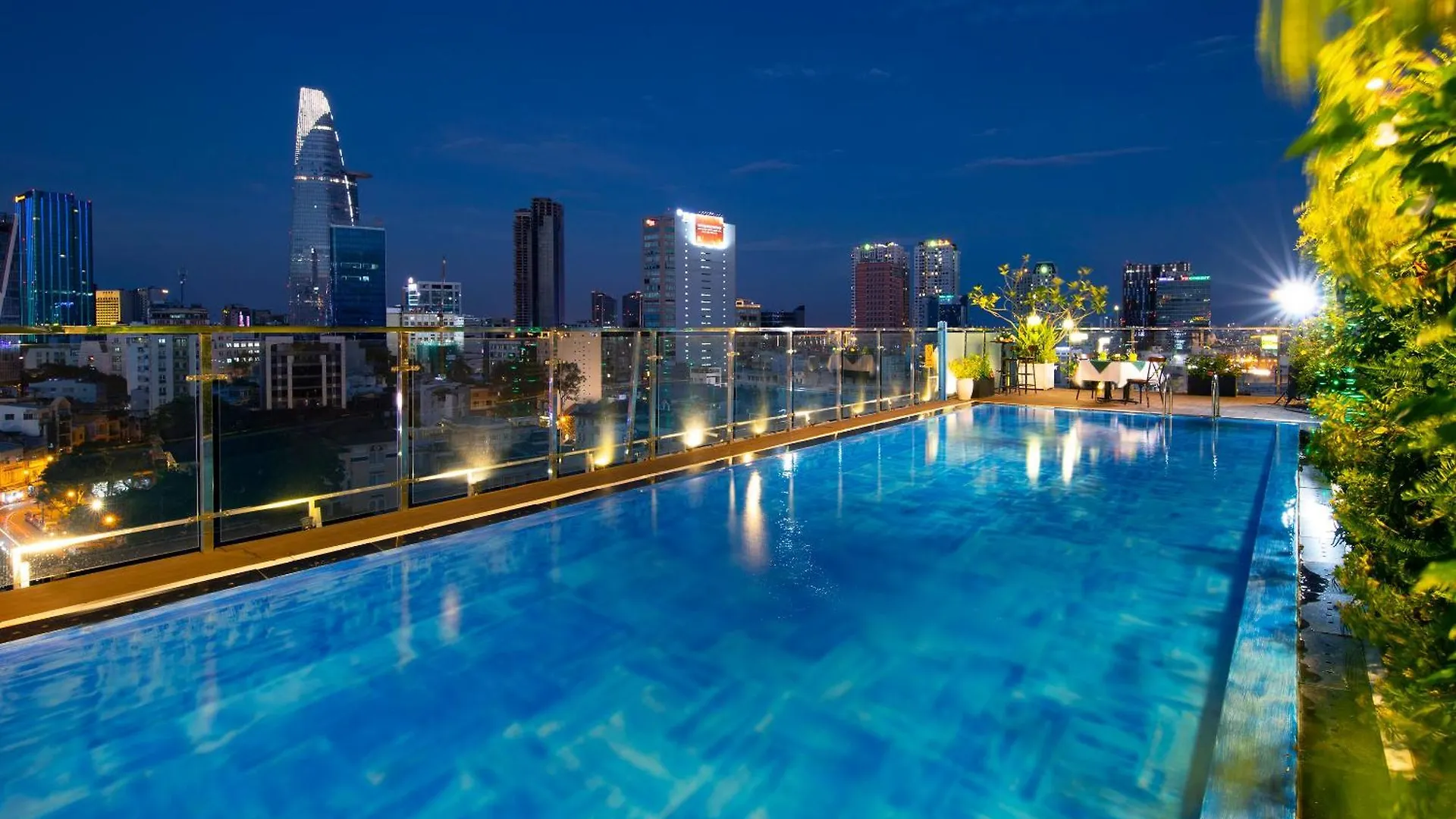 Happy Life Grand Hotel & Rooftop Skybar Ho Chi Minh City Vietnam